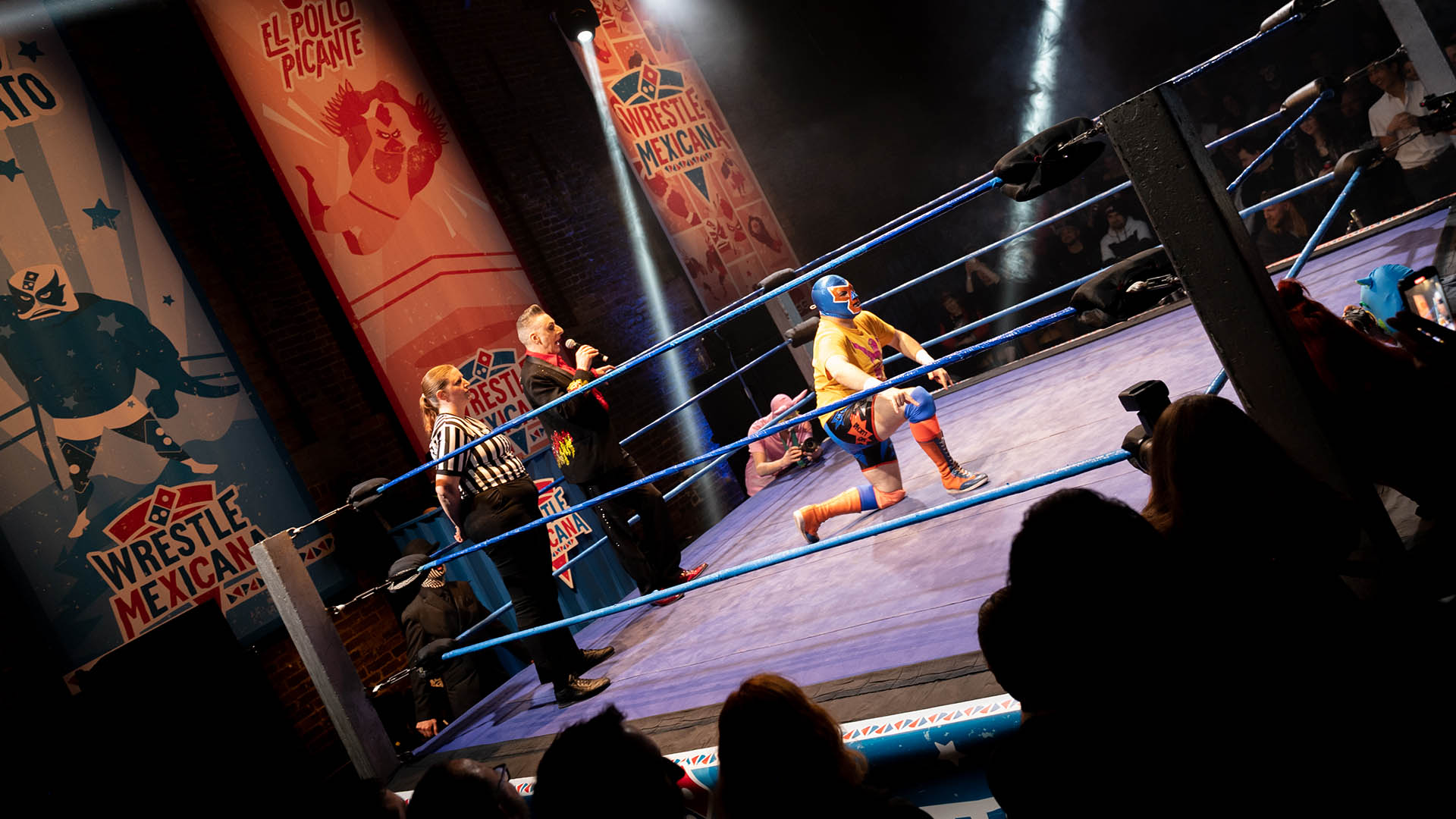 Domino's Wrestle Mexicana - Electric Sunshine events & experiential