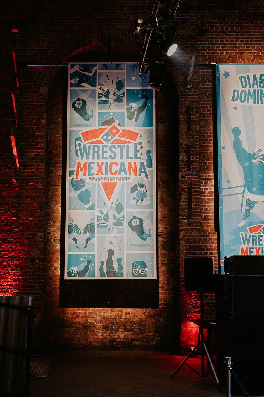 Domino's Wrestle Mexicana - Electric Sunshine events & experiential
