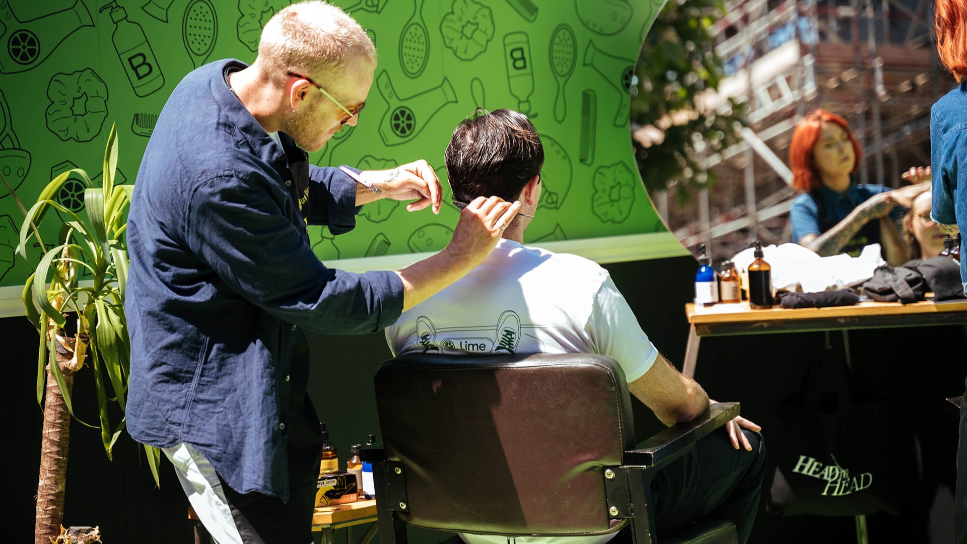 Lime Helmet Hair Salon - Electric Sunshine events & experiential