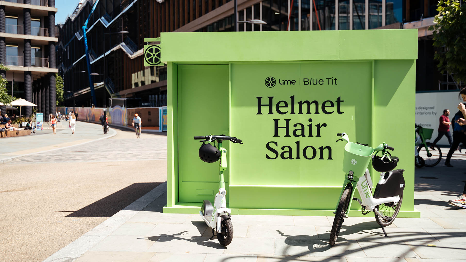 Lime Helmet Hair Salon - Electric Sunshine events & experiential