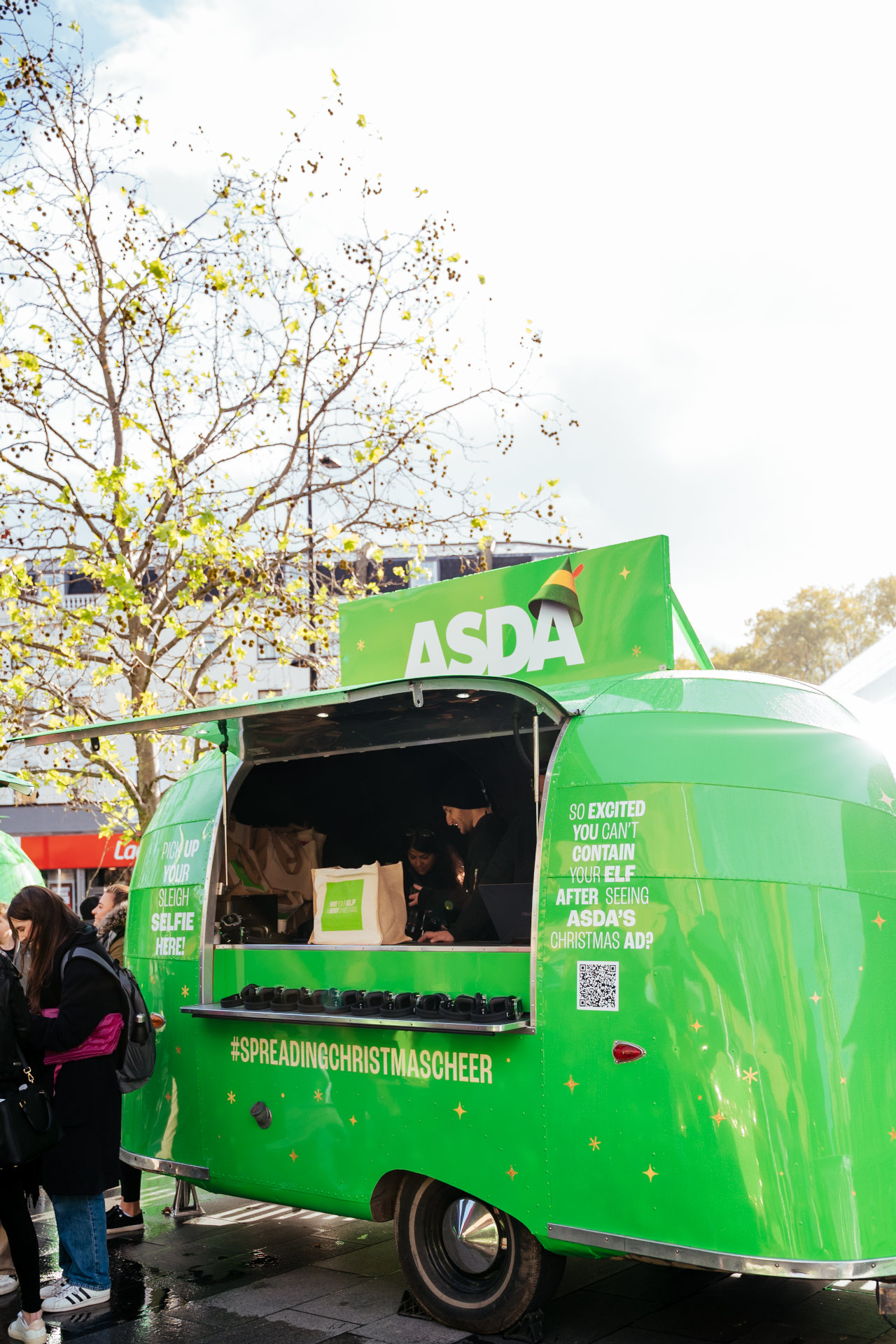 The ASDA Sleigh-In Cinema – Electric Sunshine events & experiential