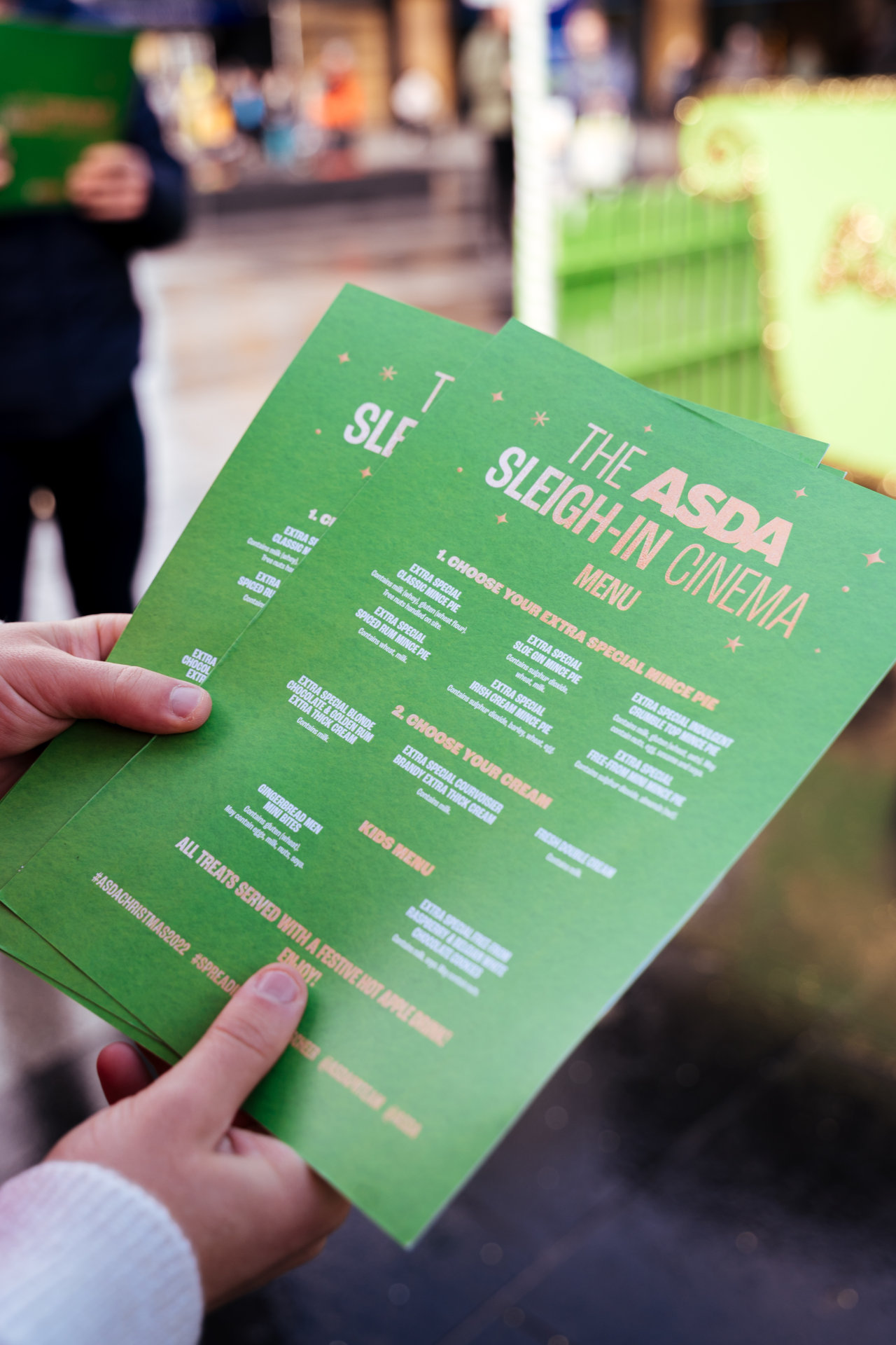 The ASDA Sleigh-In Cinema – Electric Sunshine events & experiential