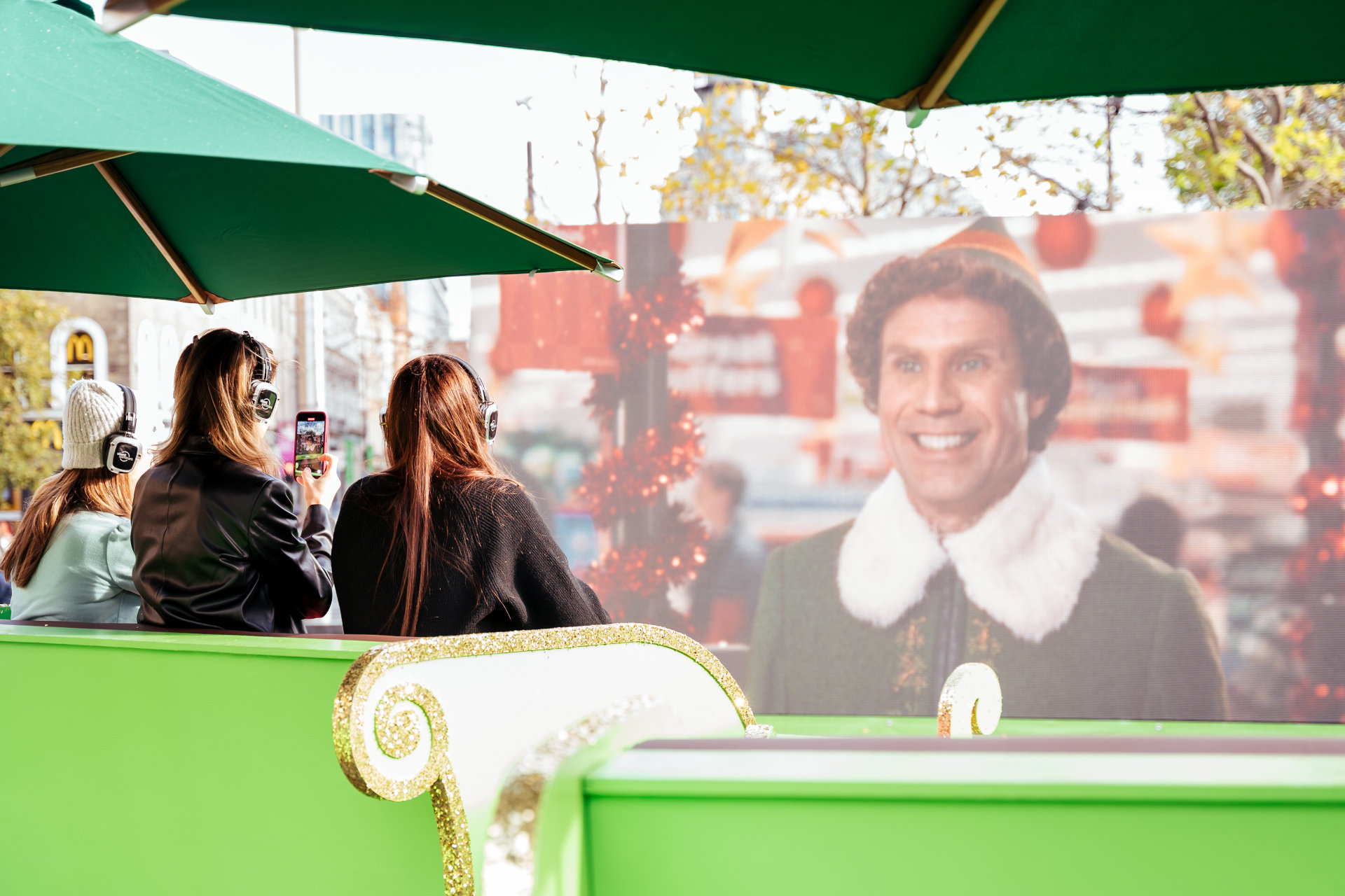 The ASDA Sleigh-In Cinema – Electric Sunshine events & experiential
