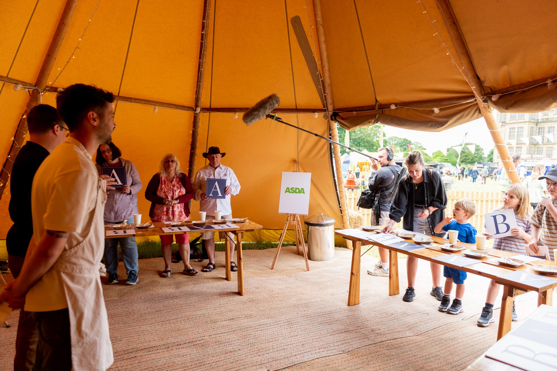 ASDA Taste Match – Electric Sunshine events & experiential