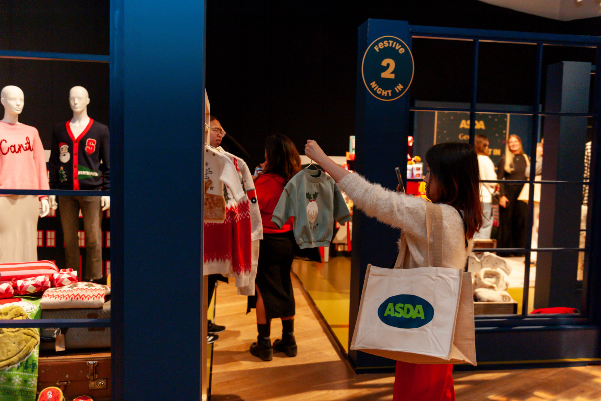 ASDA Christmas in September – Electric Sunshine events & experiential