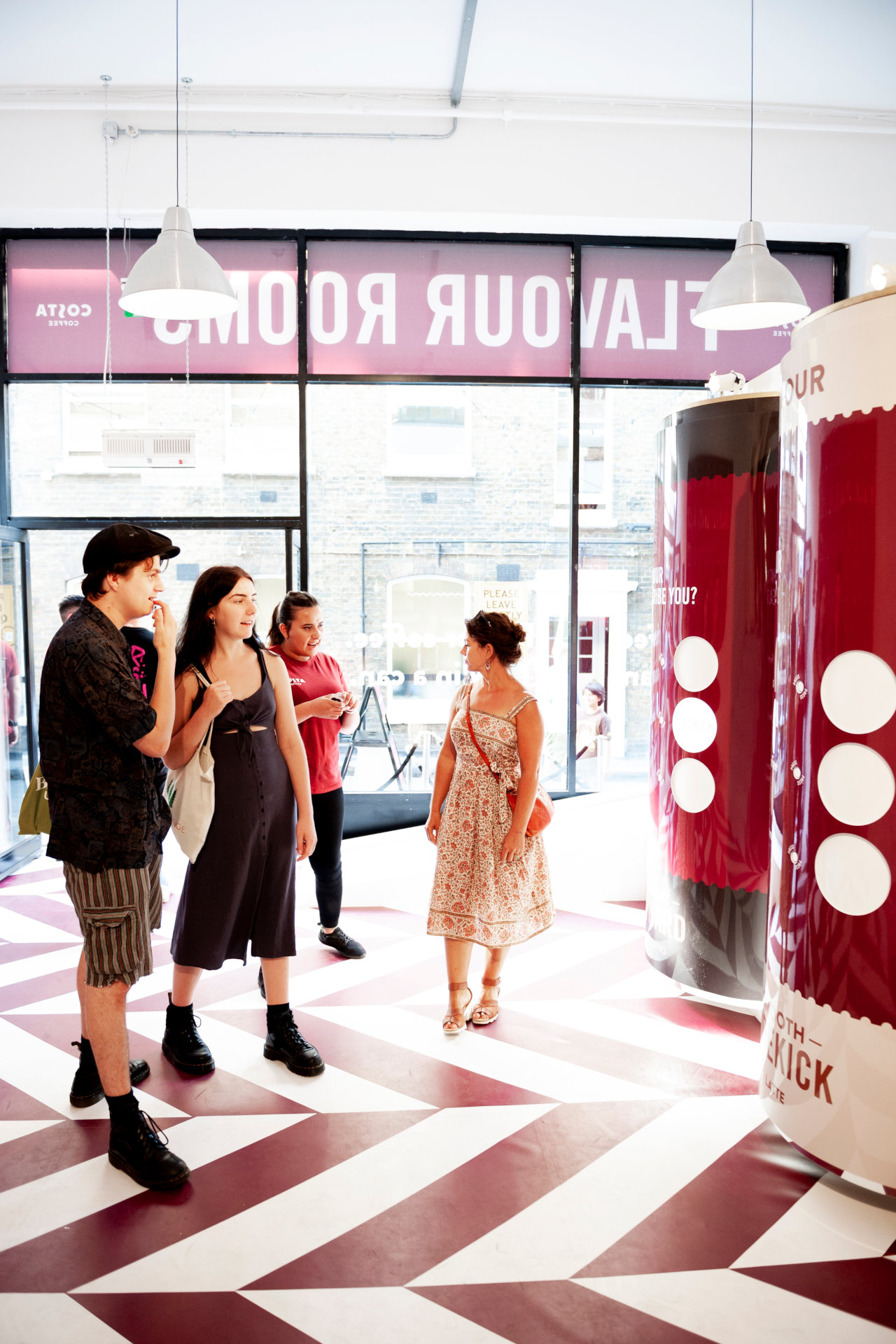 Costa Coffee Flavour Rooms – Electric Sunshine events & experiential