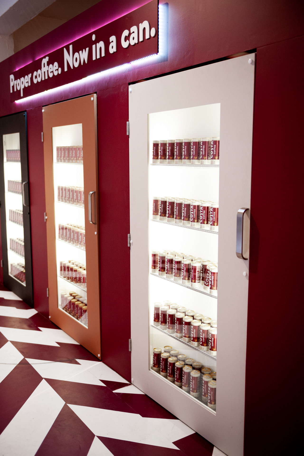 Costa Coffee Flavour Rooms – Electric Sunshine events & experiential