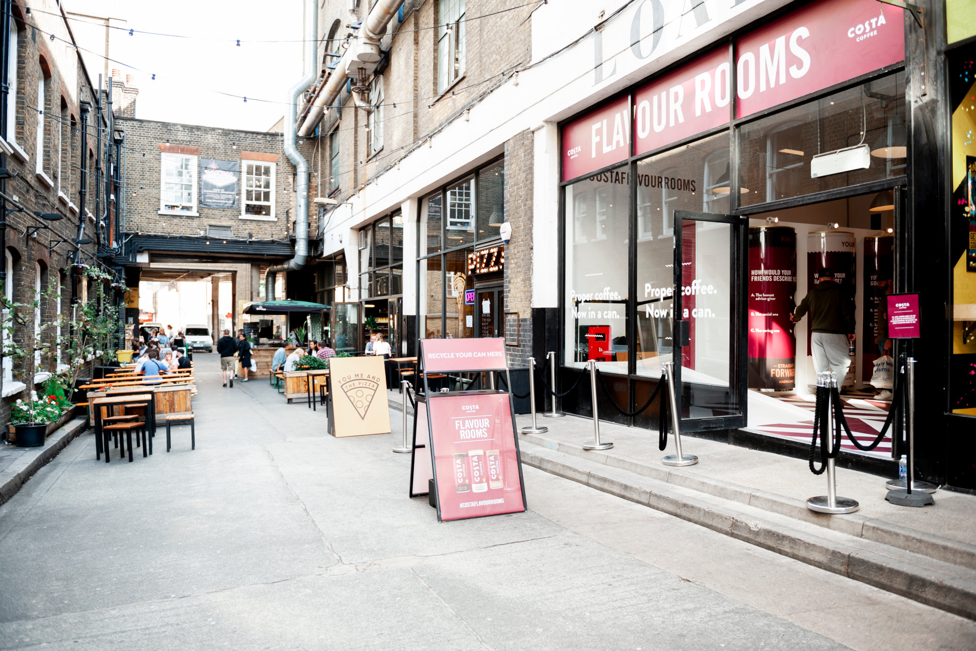 Costa Coffee Flavour Rooms – Electric Sunshine events & experiential
