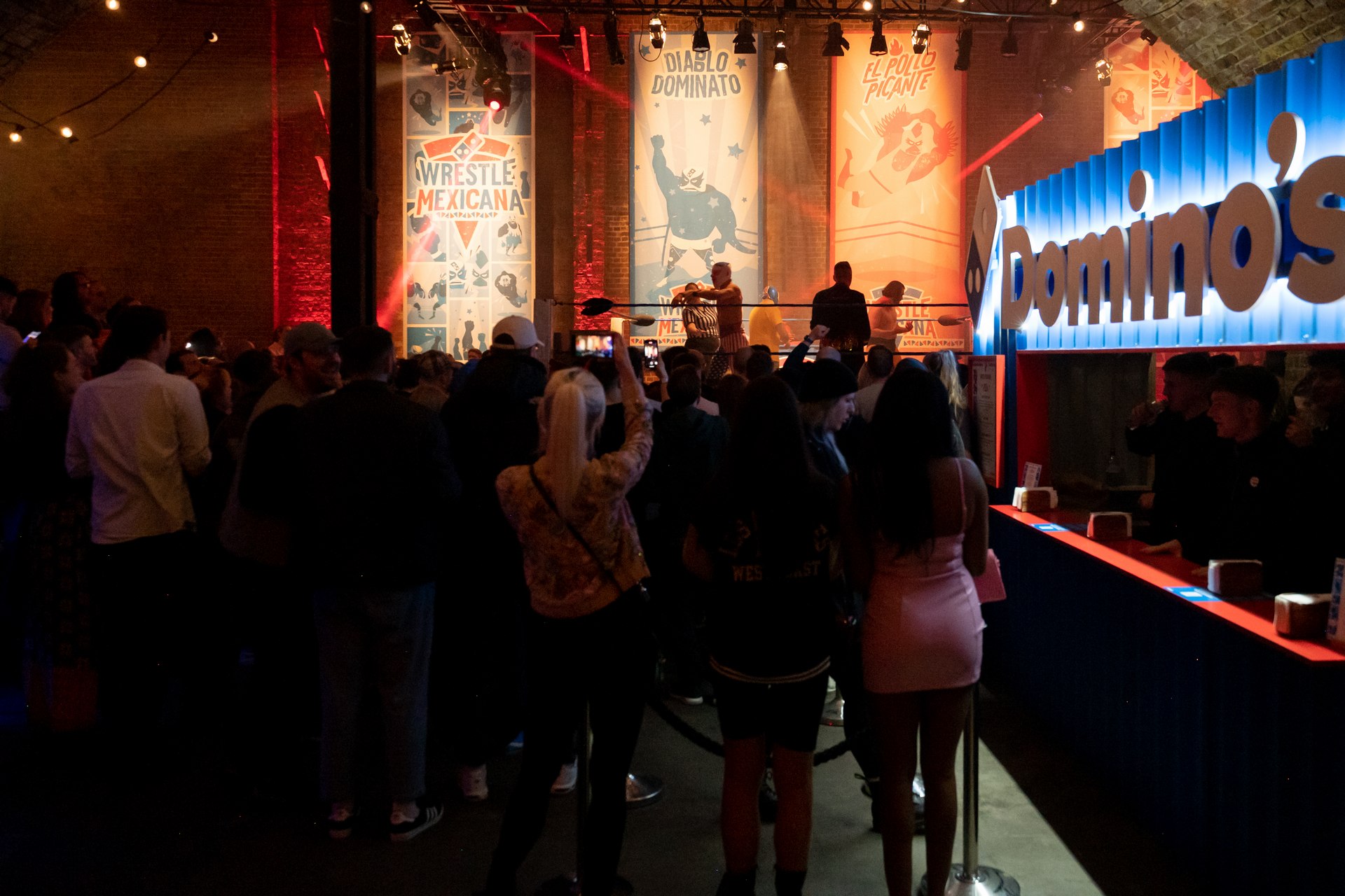Domino's Wrestle Mexicana - Electric Sunshine events & experiential