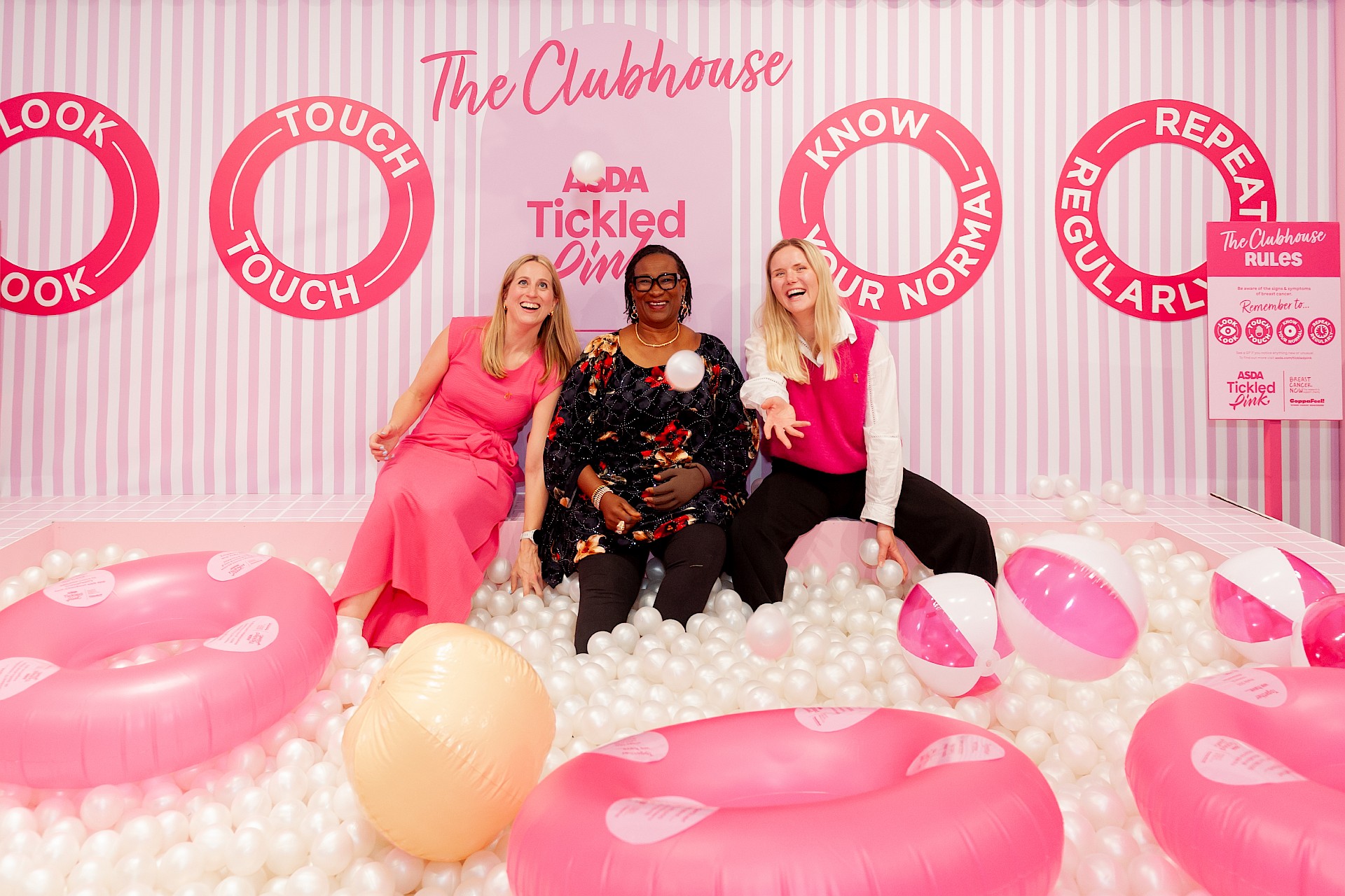 Tickled Pink Clubhouse - Electric Sunshine events & experiential
