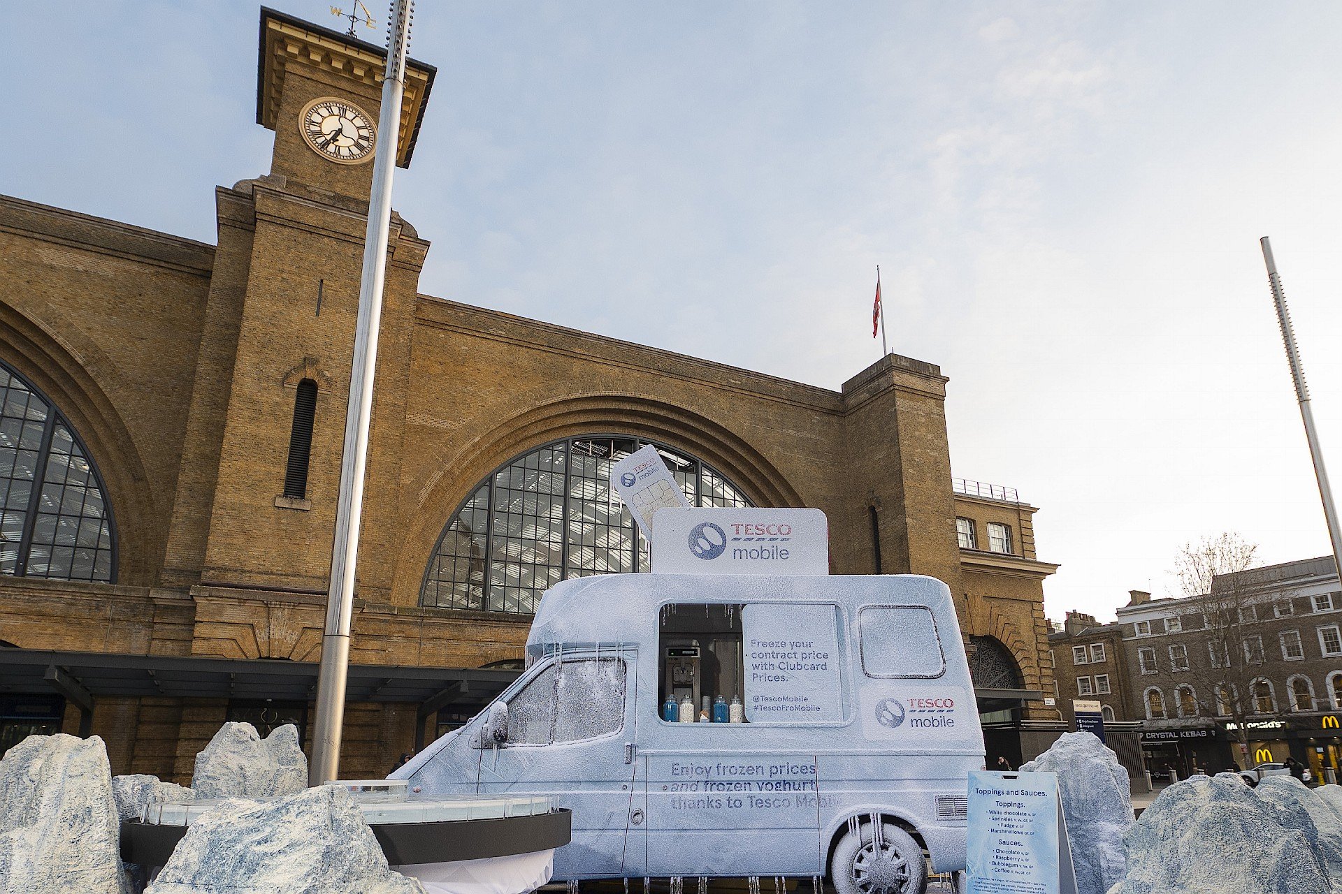 Tesco Fro-Mobile - Electric Sunshine events & experiential