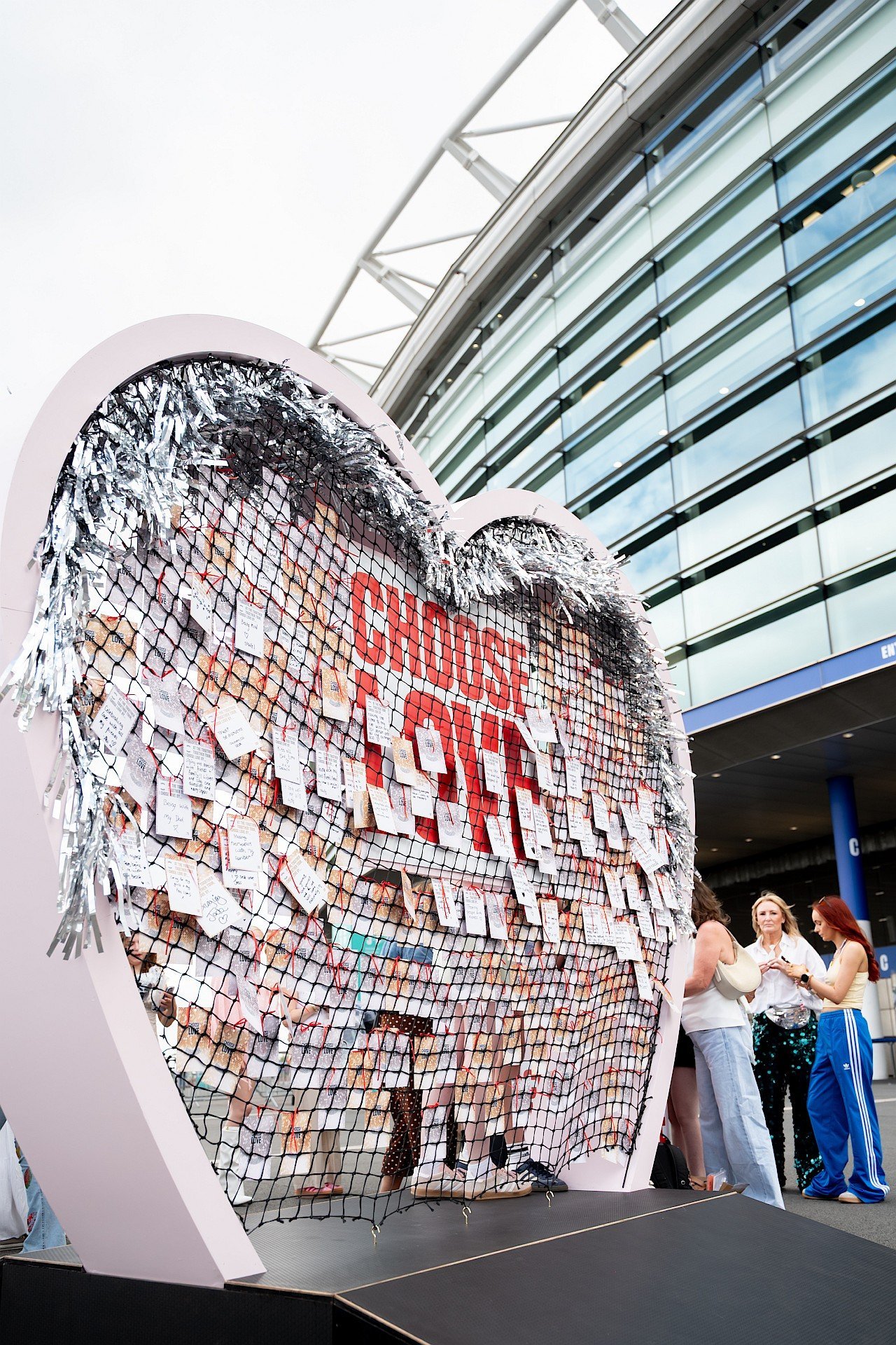 Choose Love x Harry Styles Charity Activation - Electric Sunshine events & experiential
