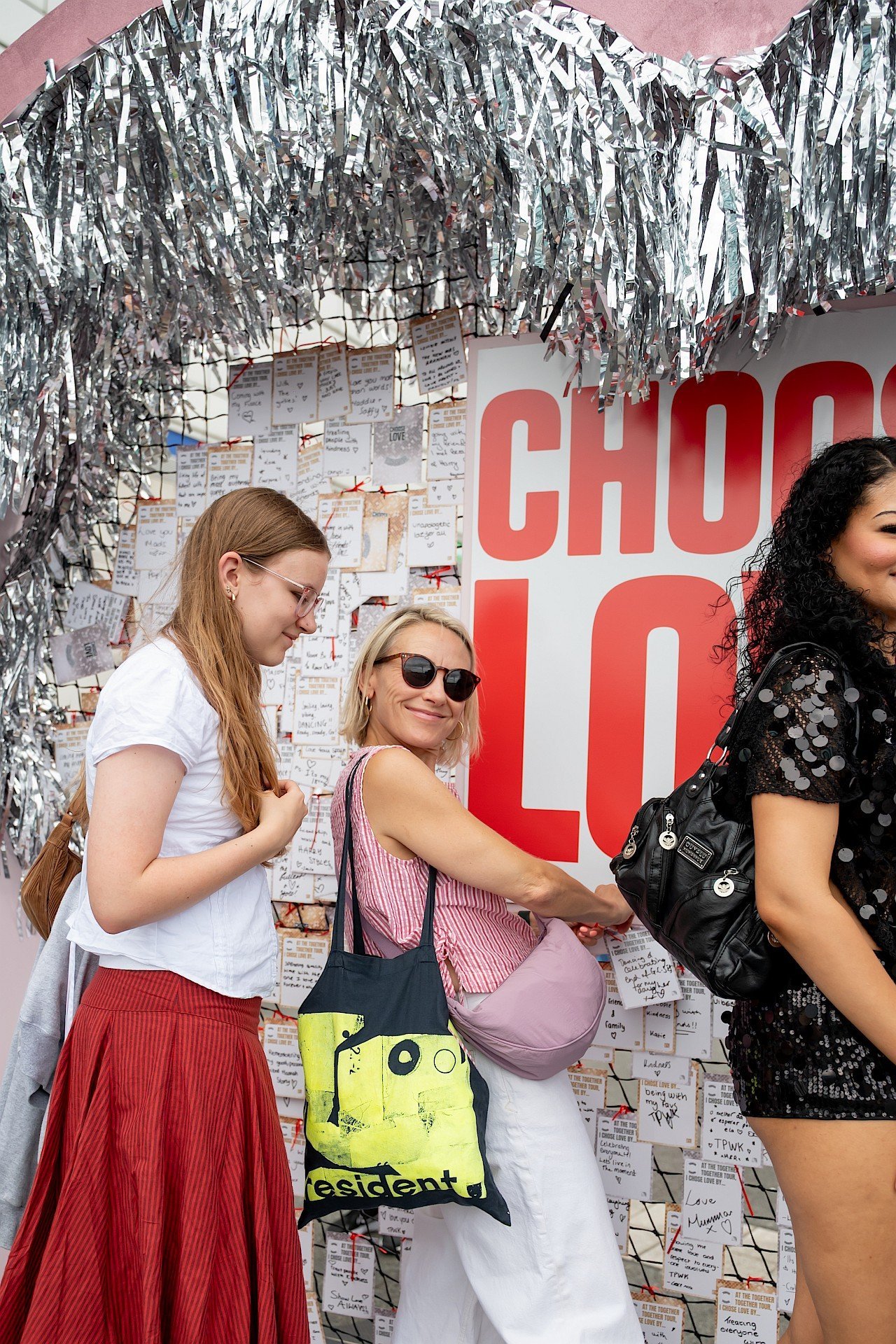 Choose Love x Harry Styles Charity Activation - Electric Sunshine events & experiential
