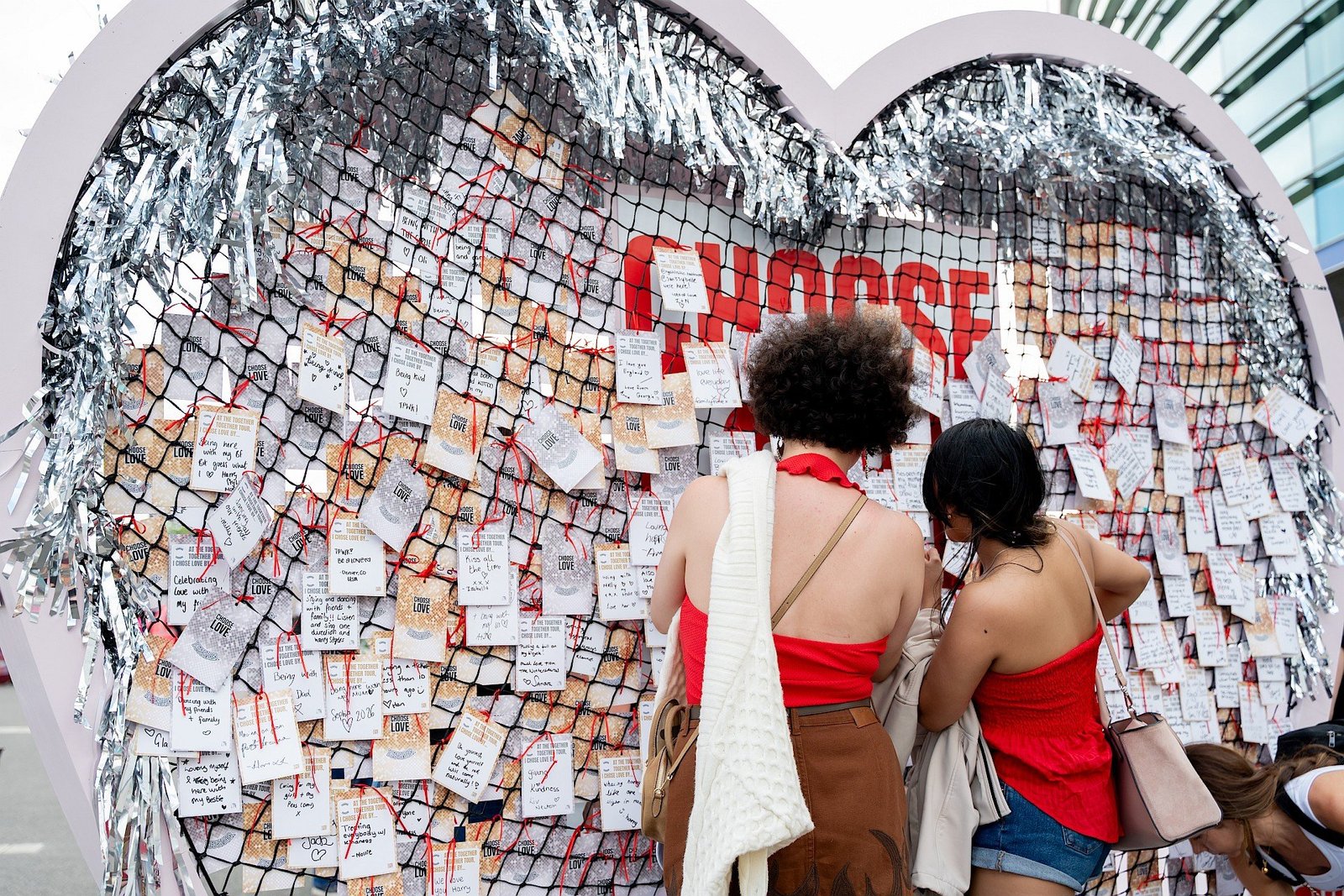 Choose Love x Harry Styles Charity Activation - Electric Sunshine events & experiential